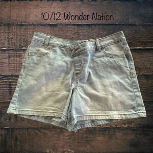 10/12 Wonder Nation Jean Shorts